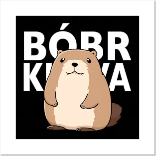 Cute Bober - Beaver Meme Posters and Art